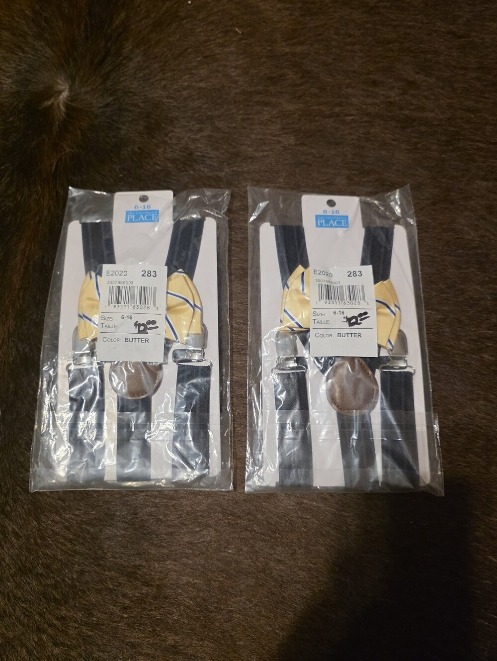 The Children's Place Suspenders And Bow-Tie Sets X2, NWT